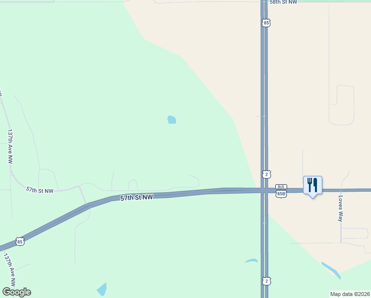 map of restaurants, bars, coffee shops, grocery stores, and more near in Williston