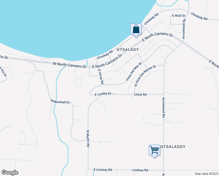 map of restaurants, bars, coffee shops, grocery stores, and more near 54 Vista Del Mar Street in Camano Island