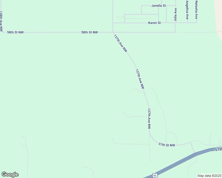 map of restaurants, bars, coffee shops, grocery stores, and more near 5771 137th Avenue Northwest in Williston