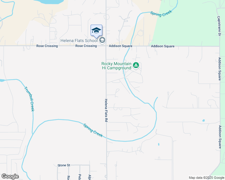 map of restaurants, bars, coffee shops, grocery stores, and more near 811 Helena Flats Road in Kalispell