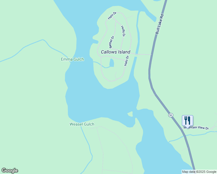 map of restaurants, bars, coffee shops, grocery stores, and more near 882 Halo Drive in Troy
