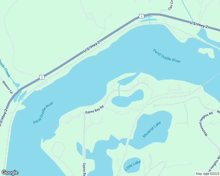 map of restaurants, bars, coffee shops, grocery stores, and more near 4 Brown's Point in Sagle