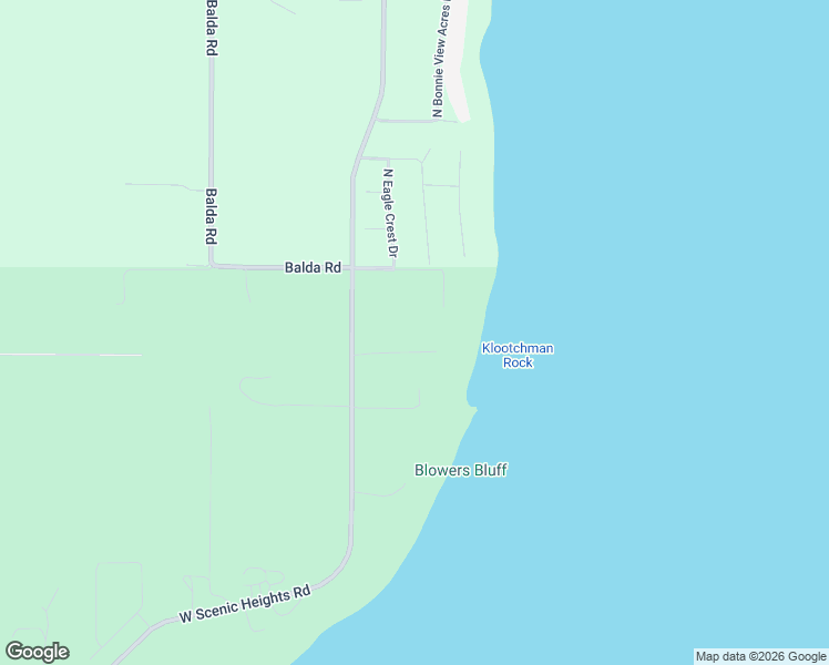 map of restaurants, bars, coffee shops, grocery stores, and more near 1156 West Scenic Heights Road in Oak Harbor
