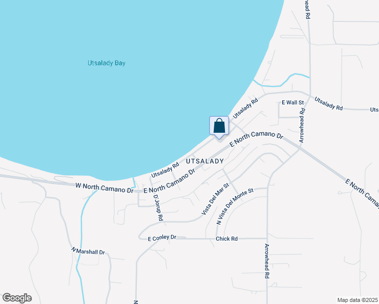 map of restaurants, bars, coffee shops, grocery stores, and more near 79 Utsalady Road in Camano