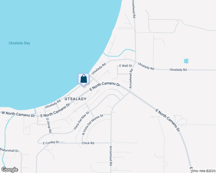 map of restaurants, bars, coffee shops, grocery stores, and more near 1177 Pleasant View Street in Camano