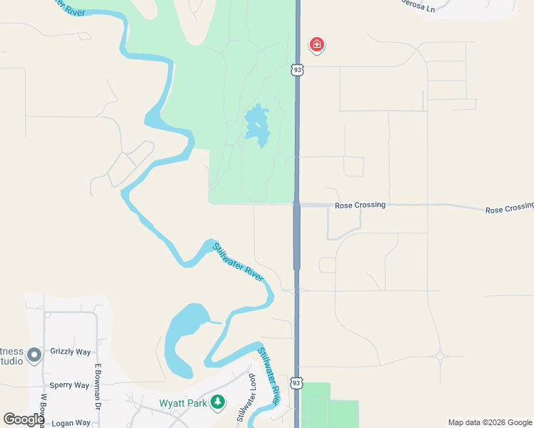 map of restaurants, bars, coffee shops, grocery stores, and more near 2902 U.S. 93 in Kalispell