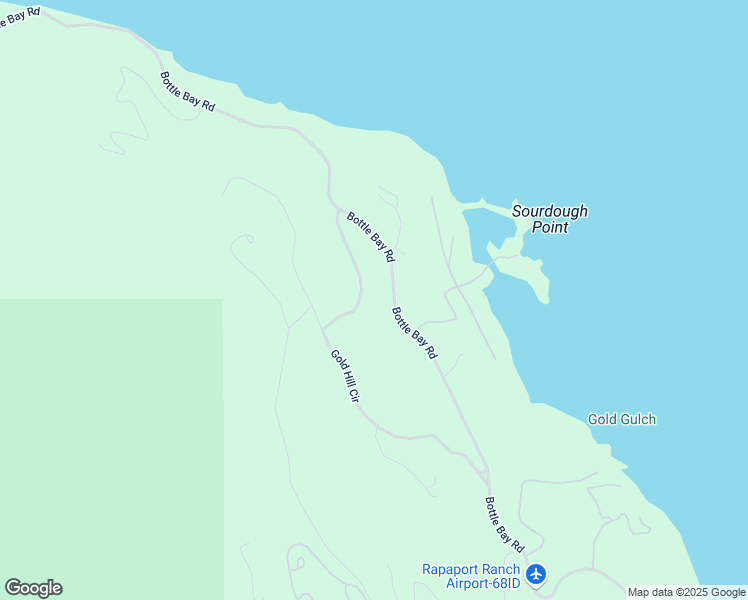map of restaurants, bars, coffee shops, grocery stores, and more near 193 Gold Hill Circle in Sagle