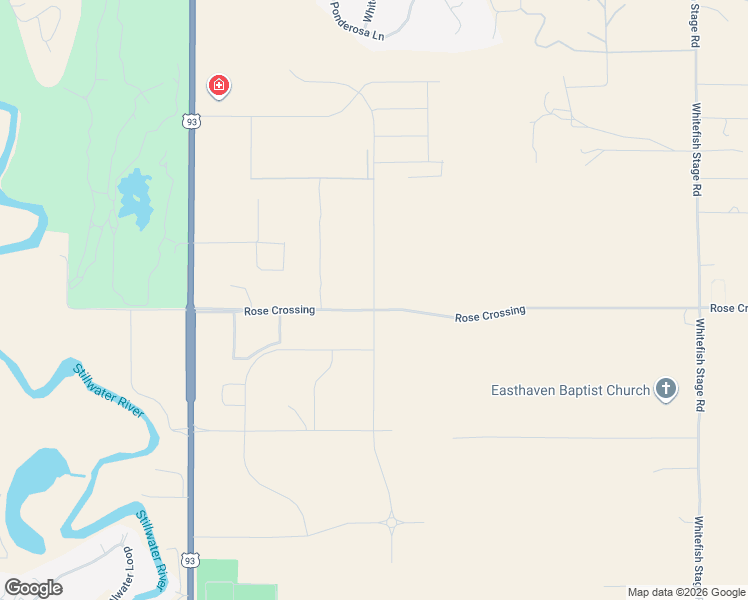 map of restaurants, bars, coffee shops, grocery stores, and more near 2955 U.S. 93 in Kalispell