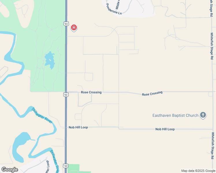 map of restaurants, bars, coffee shops, grocery stores, and more near 2955 U.S. 93 in Kalispell