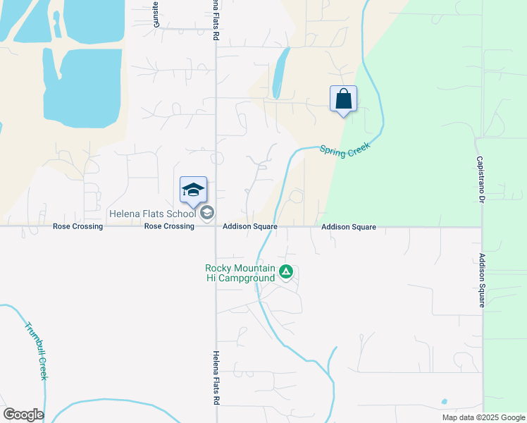 map of restaurants, bars, coffee shops, grocery stores, and more near 746-750 Addison Square in Evergreen