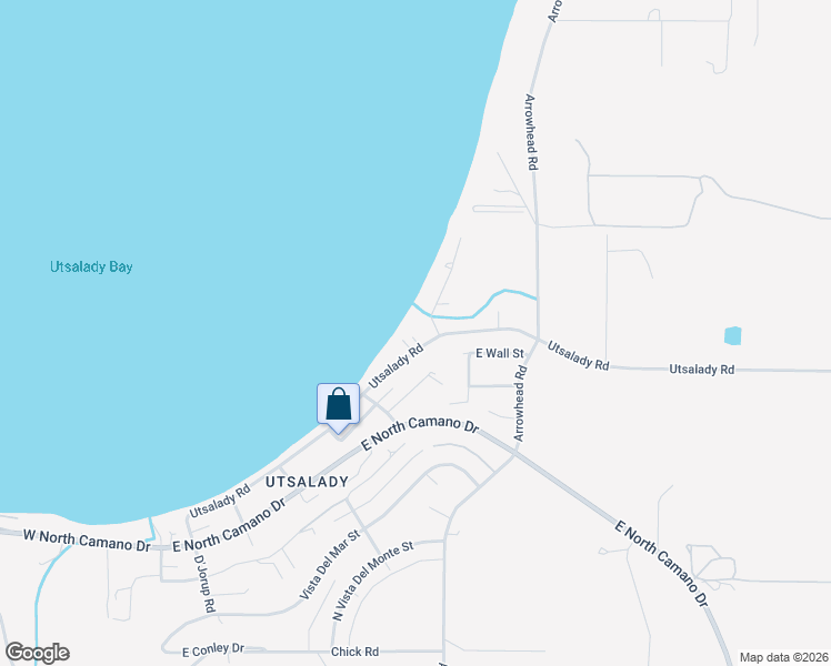 map of restaurants, bars, coffee shops, grocery stores, and more near 167 Utsalady Road in Camano