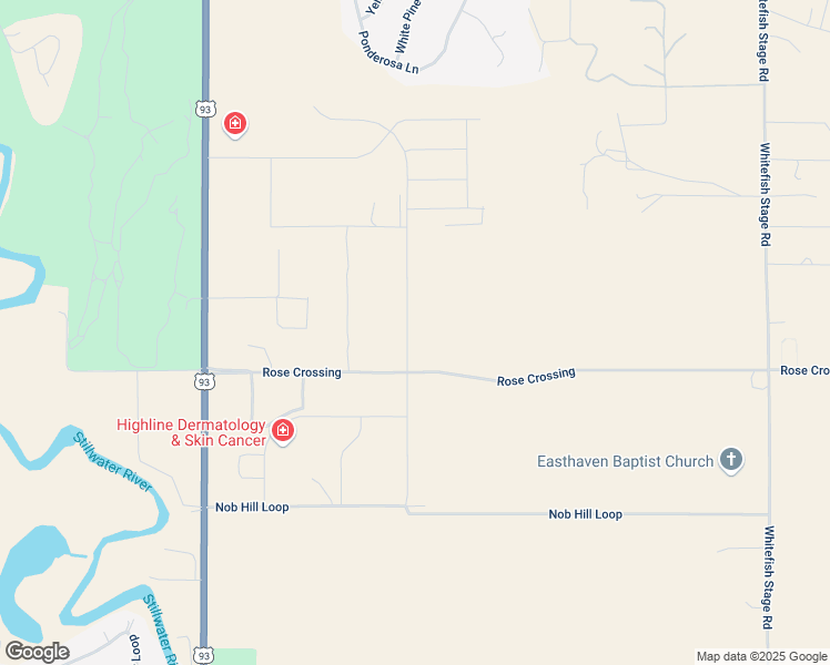 map of restaurants, bars, coffee shops, grocery stores, and more near 2955 U.S. 93 in Kalispell