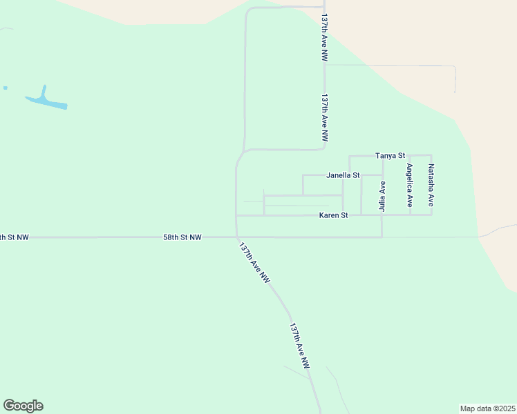 map of restaurants, bars, coffee shops, grocery stores, and more near Karen Street in Williston