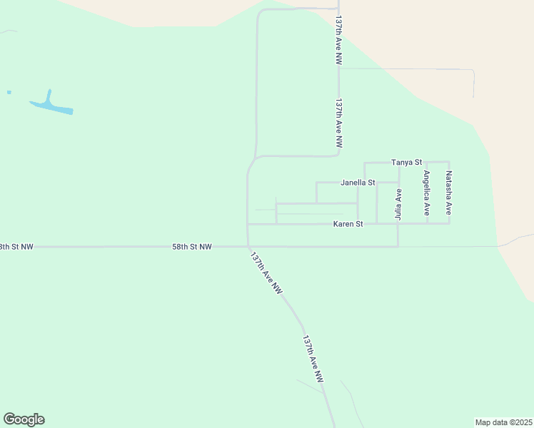 map of restaurants, bars, coffee shops, grocery stores, and more near Karen Street in Williston