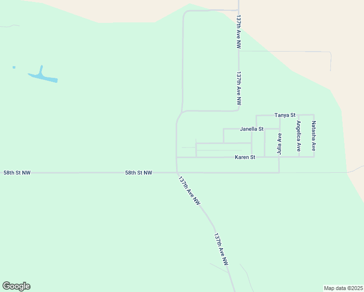 map of restaurants, bars, coffee shops, grocery stores, and more near 5771 137th Avenue Northwest in Williston