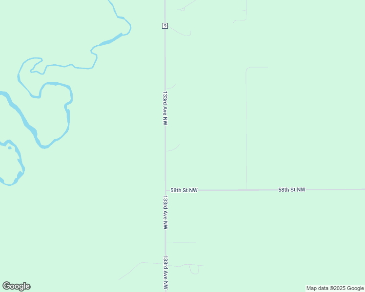 map of restaurants, bars, coffee shops, grocery stores, and more near 5816 133rd Avenue Northwest in Williston