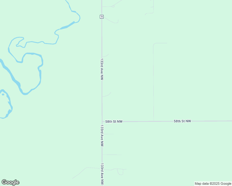 map of restaurants, bars, coffee shops, grocery stores, and more near 5816 133rd Avenue Northwest in Williston