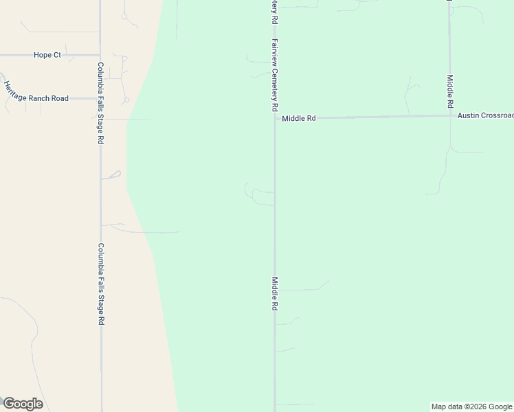 map of restaurants, bars, coffee shops, grocery stores, and more near 1018 Middle Road in Columbia Falls