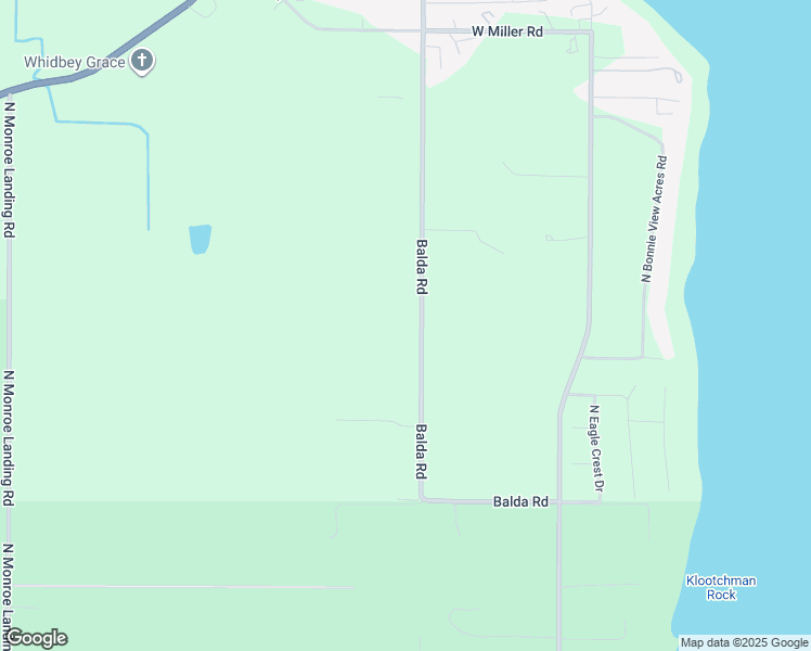 map of restaurants, bars, coffee shops, grocery stores, and more near 1329 Balda Road in Oak Harbor