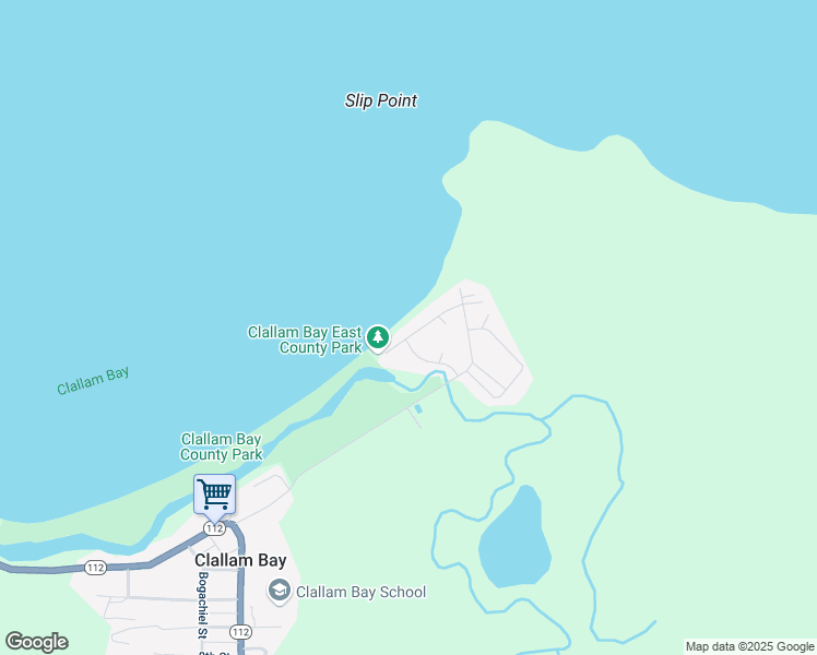 map of restaurants, bars, coffee shops, grocery stores, and more near 120 Salt Air Street in Port Angeles