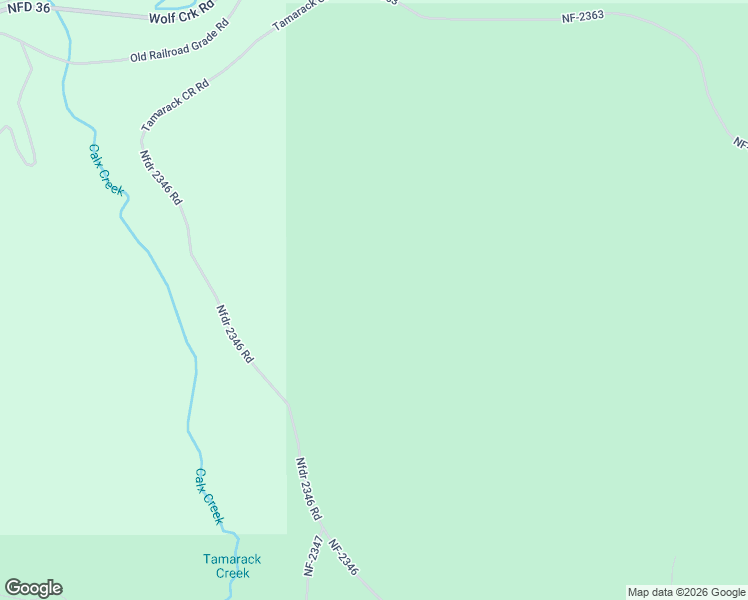 map of restaurants, bars, coffee shops, grocery stores, and more near Nfdr 2346 Road in Libby