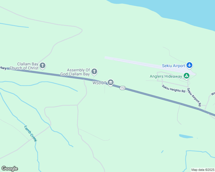 map of restaurants, bars, coffee shops, grocery stores, and more near 13800 Washington 112 in Sekiu