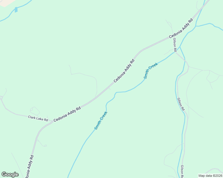 map of restaurants, bars, coffee shops, grocery stores, and more near 2477 Cedonia-Addy Road in Addy