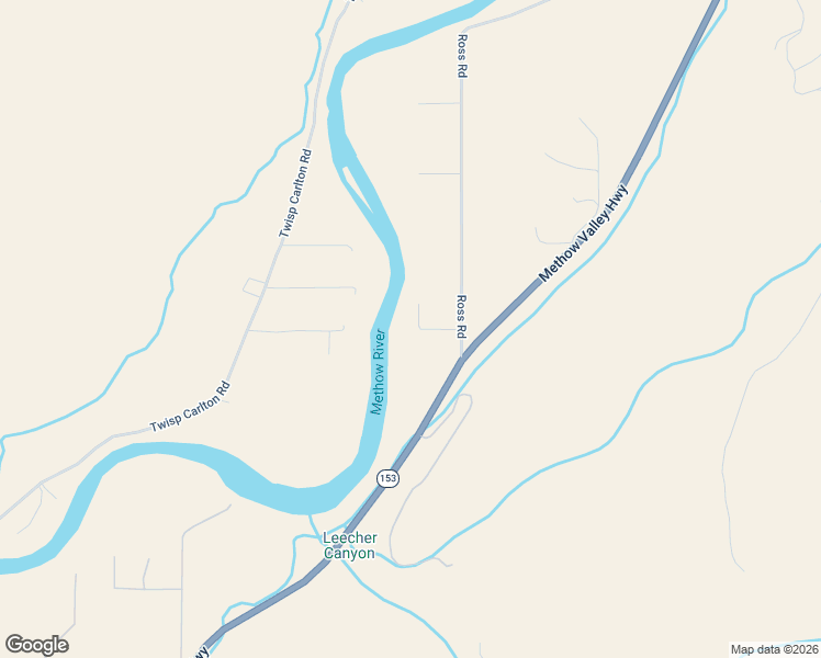 map of restaurants, bars, coffee shops, grocery stores, and more near 3A Ross Road in Twisp