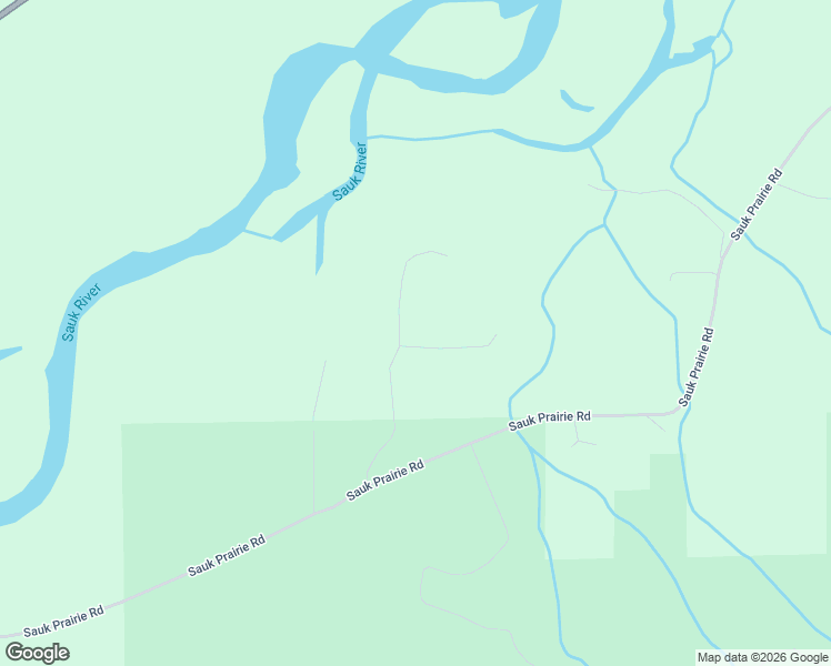 map of restaurants, bars, coffee shops, grocery stores, and more near 49131 Sauk Prairie Road in Darrington