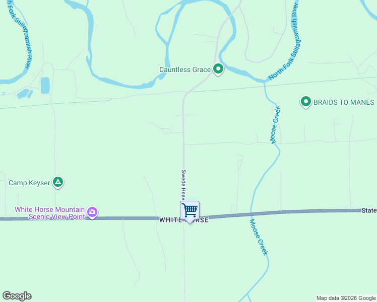 map of restaurants, bars, coffee shops, grocery stores, and more near 30405 Swede Heaven Road in Arlington