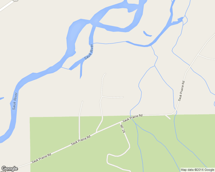 map of restaurants, bars, coffee shops, grocery stores, and more near 49131 Sauk Prairie Road in Darrington