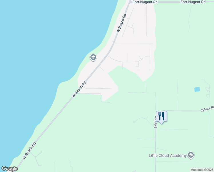 map of restaurants, bars, coffee shops, grocery stores, and more near 2120 Norcliffe Way in Oak Harbor