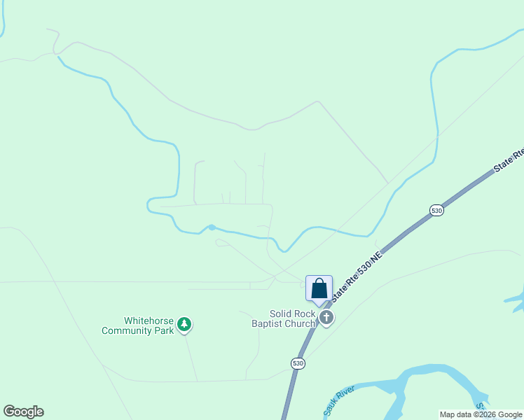 map of restaurants, bars, coffee shops, grocery stores, and more near 46627 Giles Road in Darrington