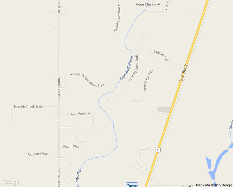 map of restaurants, bars, coffee shops, grocery stores, and more near 233 Soaring Pines Trail in Kalispell