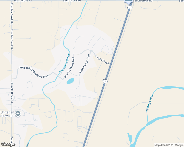map of restaurants, bars, coffee shops, grocery stores, and more near 38 Millers Court in Kalispell