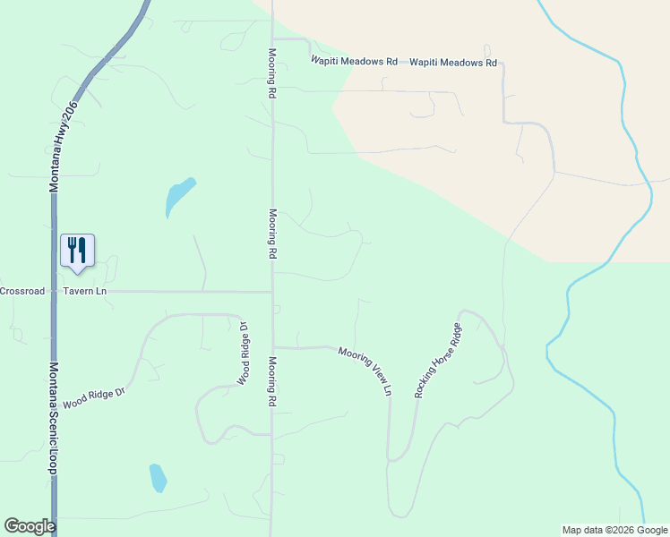 map of restaurants, bars, coffee shops, grocery stores, and more near 923-1009 Mooring Rd in Columbia Falls