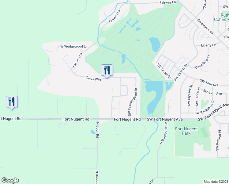 map of restaurants, bars, coffee shops, grocery stores, and more near 1691 Southwest Carnegie Street in Oak Harbor