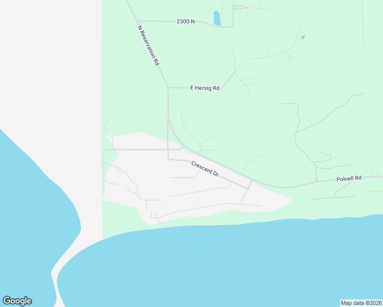 map of restaurants, bars, coffee shops, grocery stores, and more near 1236 Crescent Drive in Oak Harbor