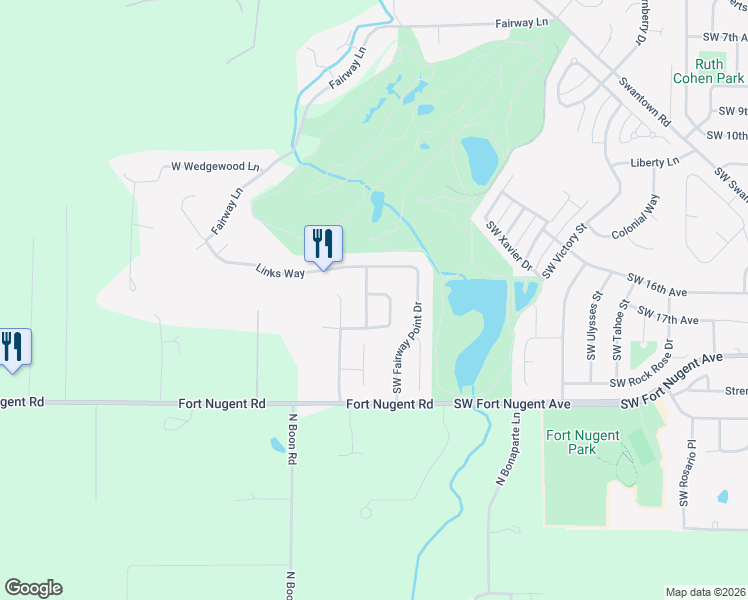 map of restaurants, bars, coffee shops, grocery stores, and more near 2887 Southwest Berwick Drive in Oak Harbor
