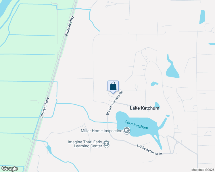map of restaurants, bars, coffee shops, grocery stores, and more near 8529 319th Street Northwest in Stanwood