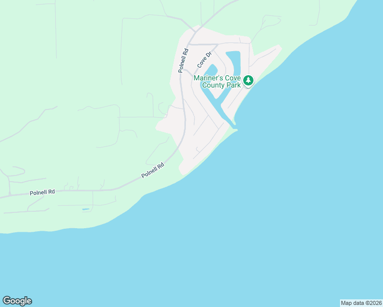 map of restaurants, bars, coffee shops, grocery stores, and more near 2117 North Stoney Beach Lane in Oak Harbor