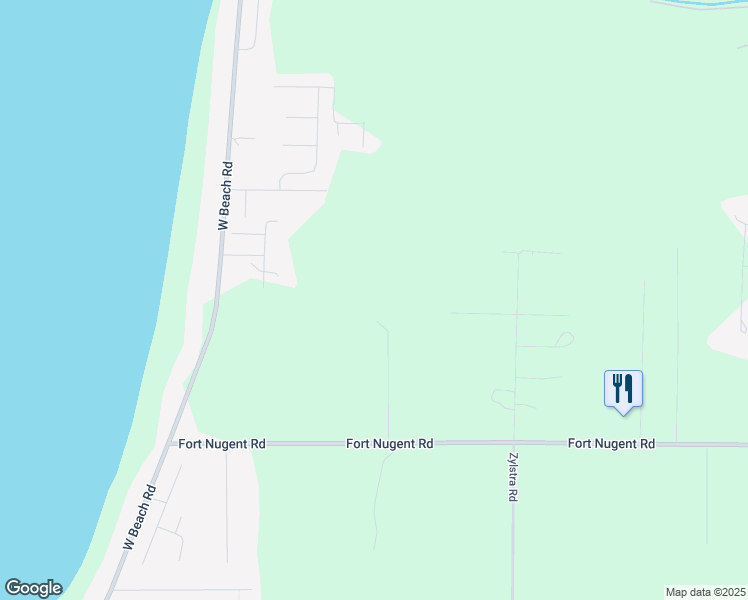 map of restaurants, bars, coffee shops, grocery stores, and more near 2115 North Monte Vista Lane in Oak Harbor