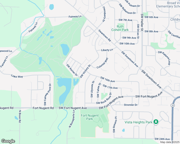 map of restaurants, bars, coffee shops, grocery stores, and more near 1605 Southwest Ulysses Street in Oak Harbor