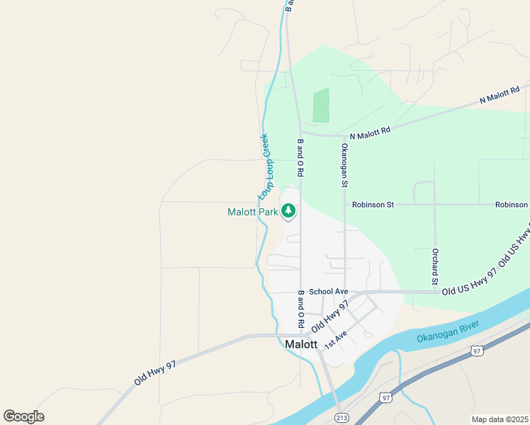 map of restaurants, bars, coffee shops, grocery stores, and more near in Malott