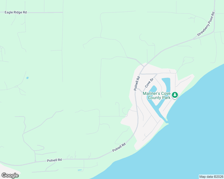 map of restaurants, bars, coffee shops, grocery stores, and more near 1865 Polnell Road in Oak Harbor