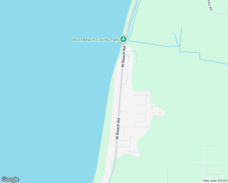 map of restaurants, bars, coffee shops, grocery stores, and more near 2313 West Beach Road in Oak Harbor