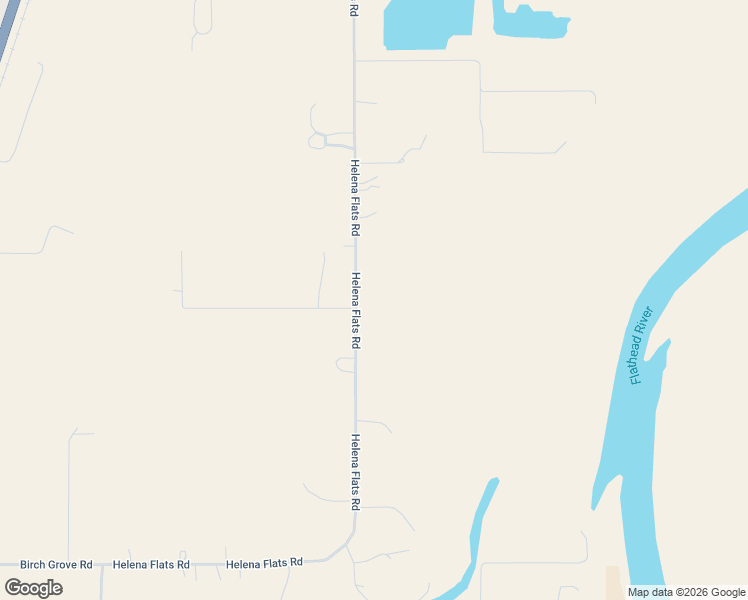 map of restaurants, bars, coffee shops, grocery stores, and more near 2705 Helena Flats Road in Kalispell