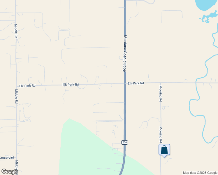 map of restaurants, bars, coffee shops, grocery stores, and more near 370 Elk Park Road in Columbia Falls