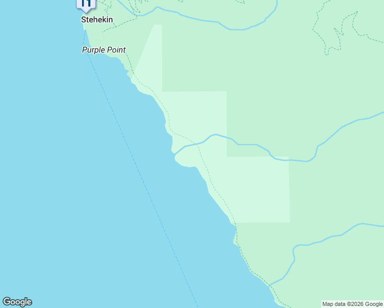 map of restaurants, bars, coffee shops, grocery stores, and more near Lakeshore Trail in Stehekin