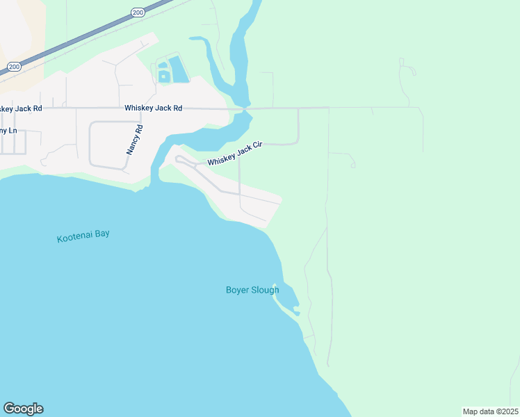 map of restaurants, bars, coffee shops, grocery stores, and more near 198 Osprey Lane in Sandpoint
